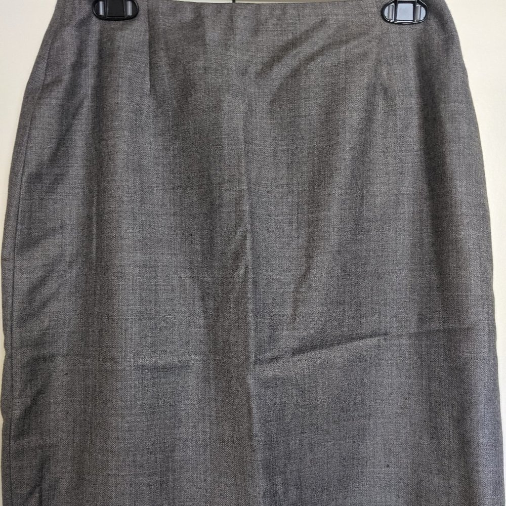 Casual corner suit skirt steel grey size six